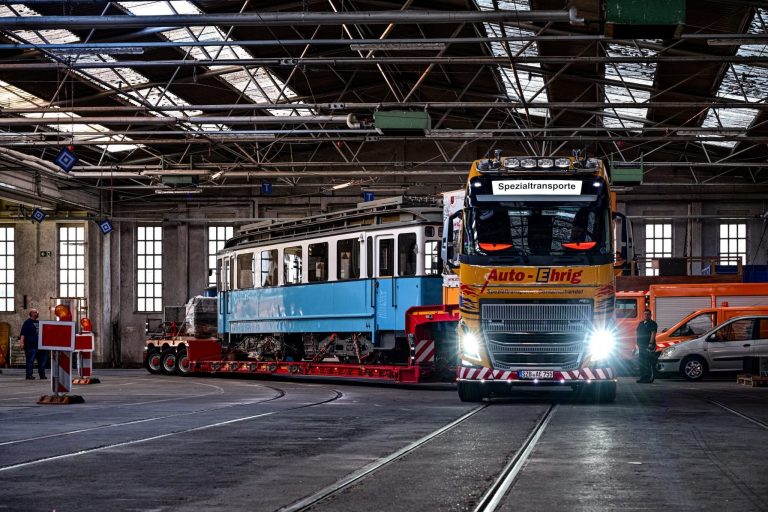 Triebwagen 44 ist zurück in Heidelberg