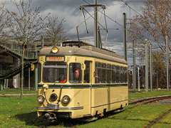 OEG Triebwagen "Rastatt" (bei Bedarf mit Beiwagen)